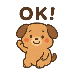 「わんこの日常スタンプ」