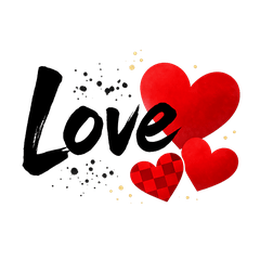 筆文字×英語 スタンプ