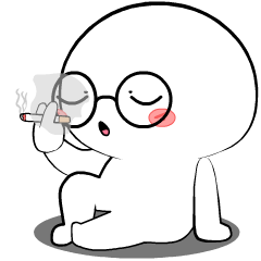 Glasses Baldie 3 : Animated Stickers