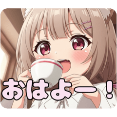 ホットティースタンプ(みなみ&しろみ)