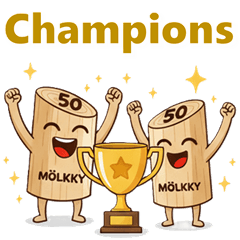 モルック第一弾 チーム使用推奨のスタンプ