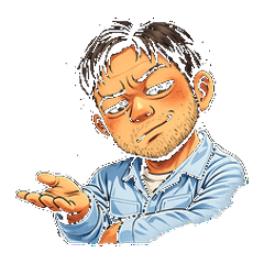 圧強め先輩スタンプ（関西弁）