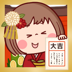 毎年使える☆ぶちゃこの冬・お正月(再販)