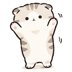 ゆるっと毎日使える｜手書きイラストネコ