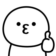 可もなく不可もないスタンプです。8