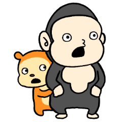 Gorilla and "KONEZUMI" Taiwan Version