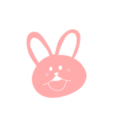 ひょうじょうゆたかなうさぎさん