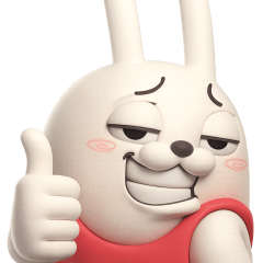 BIG 擦れうさぎ 3D