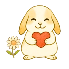 丁寧なたれみみうさぎ