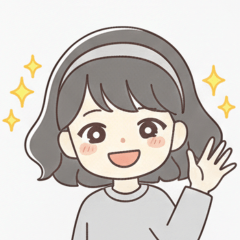 やさしい笑顔のスタンプ☆彡