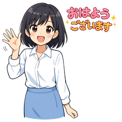 OLさんスタンプ！