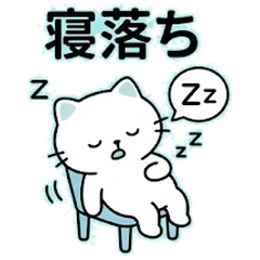のんびり白いラグドールおじいちゃん