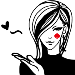 I`m spade.(Trump girls) ani no.2 #NEW