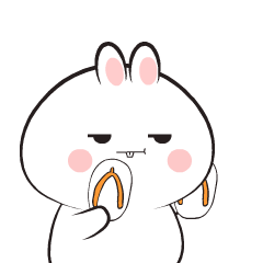 Adorable Rabbit : Animated Stickers