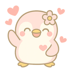 ももぺんミニスタンプ第３弾：かわいい表情