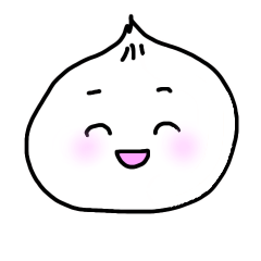 我が家の肉まん赤ちゃんスタンプ