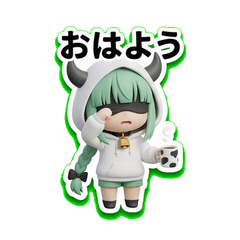 3D！ぷにっと目隠し悪魔・冴木さんのお通り