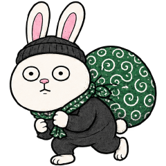 野良ウサギ気づかいできます