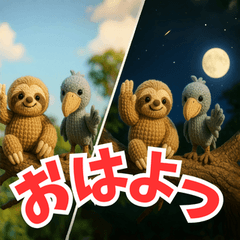 ナマケモノのぐでコマ