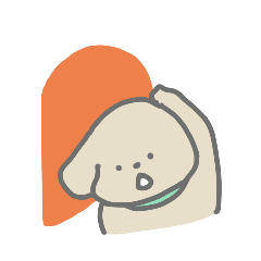 ふたりはなかよしスタンプ2(ちゃいぬくん)