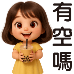 Cute girl*Practical daily greetings*