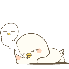 White Chiko 3 : Animated Stickers