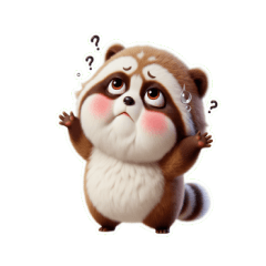 わいいレッサーパンダリアクションパック