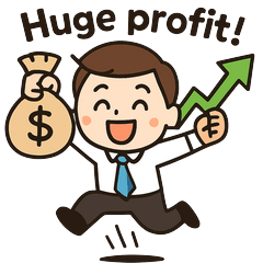 株取引スタンプ