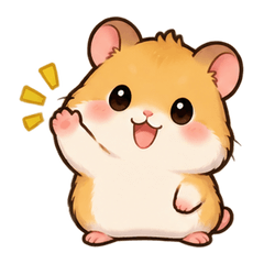 Cute Hamster Round Replies
