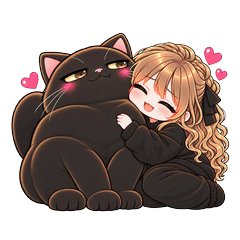 黒猫のいる暮らし♡コデちゃん