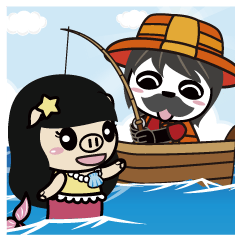 Fisherman Ponda and Little Permaid Piga