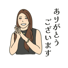 内野舞　LINEスタンプ