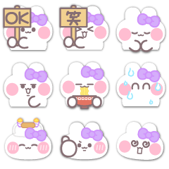 超小さいうしゃぎ!!1 紫色