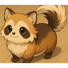 可愛い動物  （AI）