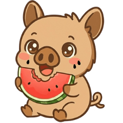 Dolby the Little Wild Boar:Clingy&Foodie