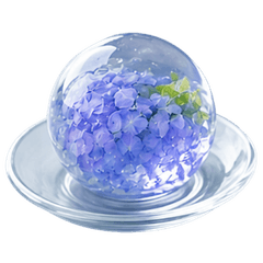「梅雨」もぐもぐ四季だより/紫陽花ゼリー