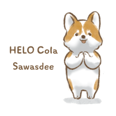 Capmoo Corgi_Helo Cola by Tingchustudio