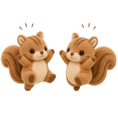 もふもふ可愛い！森のどうぶつ