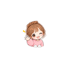 清楚な女の子の絵文字です！