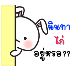 Kai - The rabbit sticker