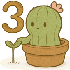 トゲがないサボテン３