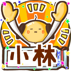 ⭐️小林⭐️名前スタンプbyゆっけ。09