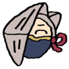 エッジショットの顔スタンプ