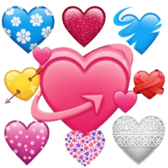 ハート　色々