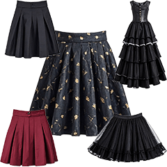 BIG! スカート　素材