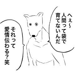 イヤなカンガルー