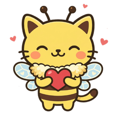 ぶんにゃんのほっこり日常スタンプ