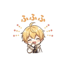 シンのカラフル日常ワードスタンプ