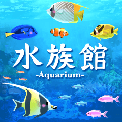 動く♪癒しの水族館