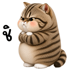 Salid Chubby cat